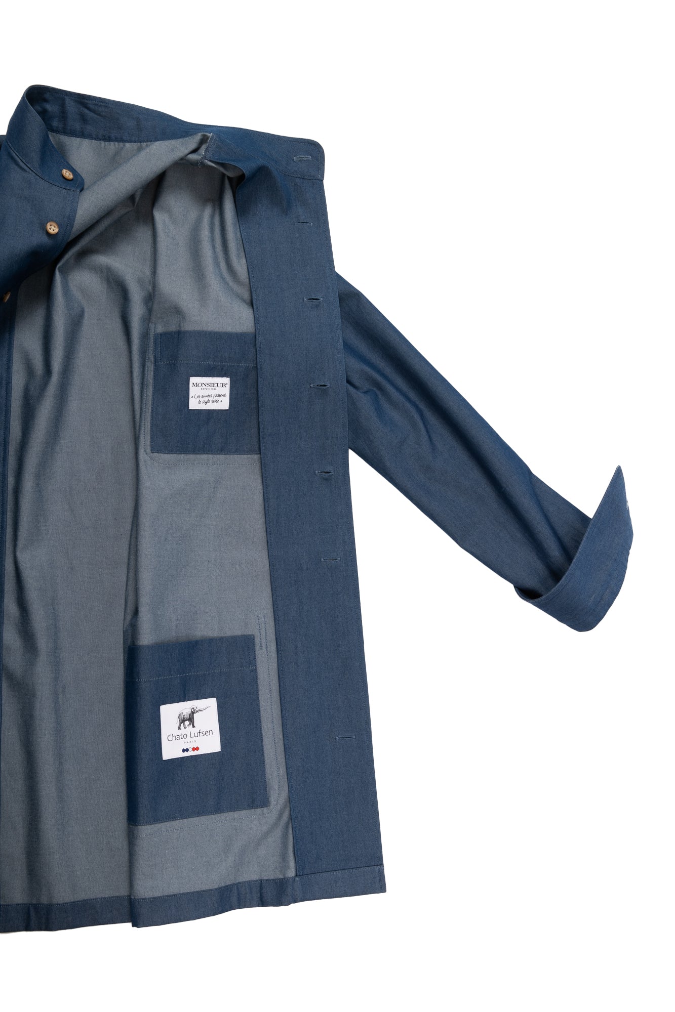 MTO Veste-Chemise Plume