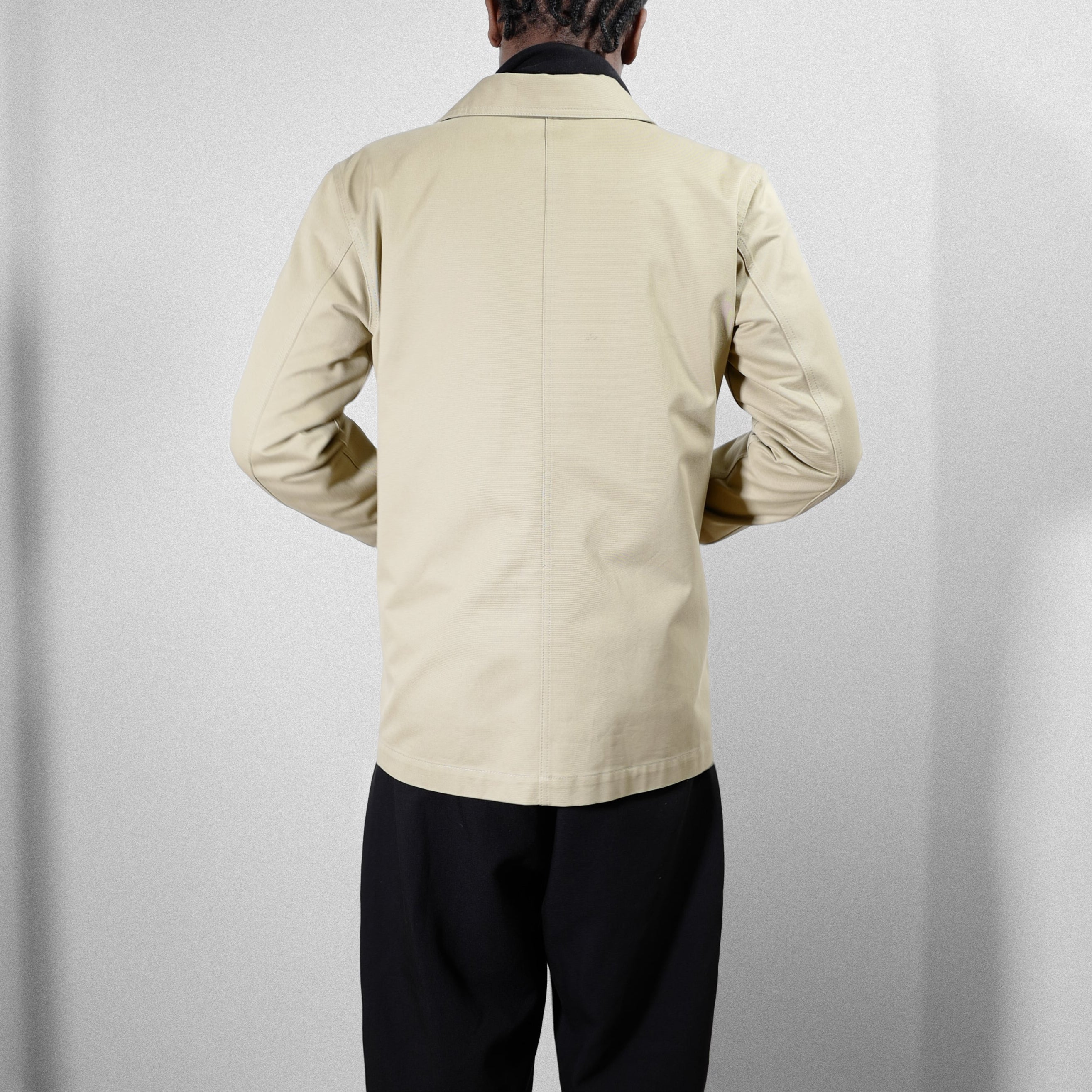 MTO Veste Rodger en coton beige